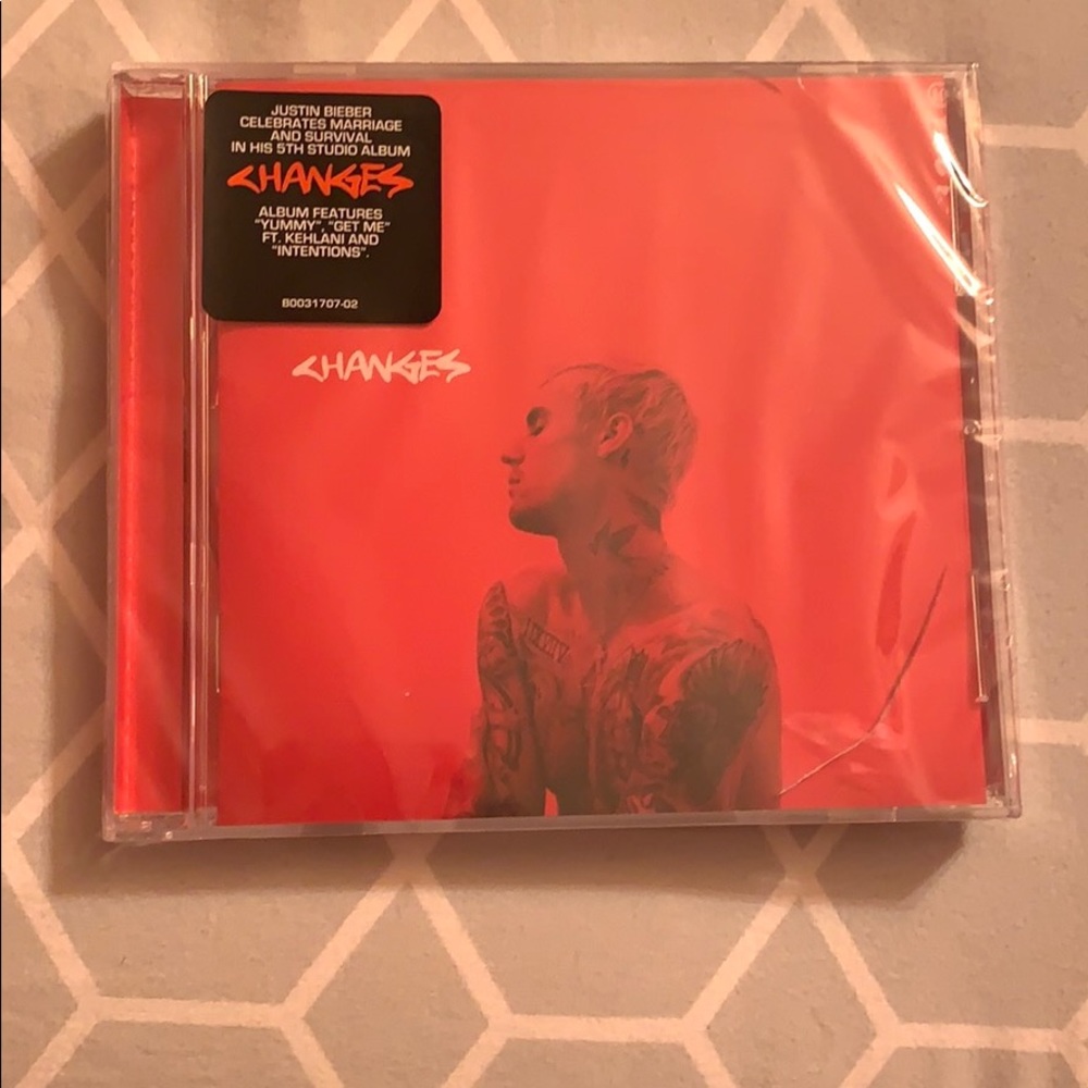 Justin Bieber Changes CD
